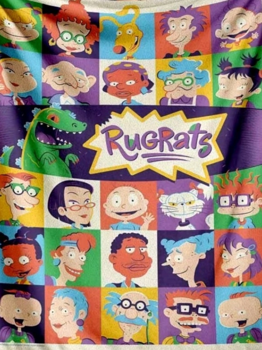 Cartoon Print Blanket Rugrats
